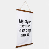 期待木材トップウォールタペストリー 吊り下げ型タペストリー (傾斜あり)