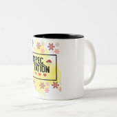 期待 | 悲痛なコーヒーマグ ツートーンマグカップ (正面右)