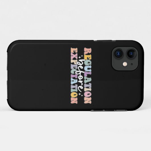 期待Groovy前の規制 Case-Mate iPhoneケース (裏面(横))