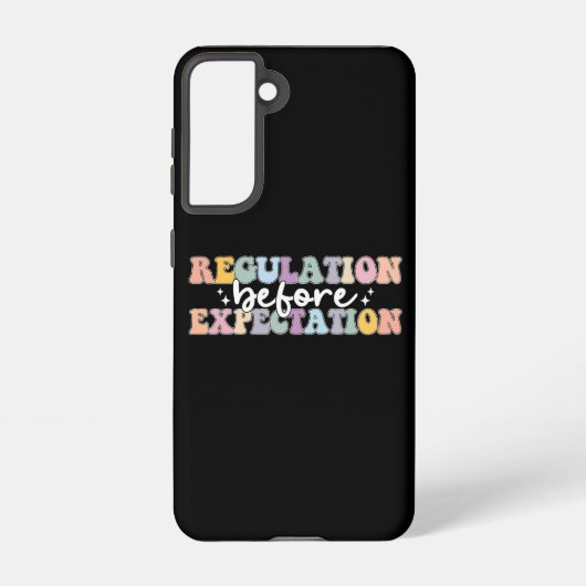 期待Groovy前の規制 Samsung Galaxyケース (裏面)