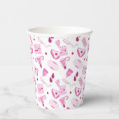 期間パターン 紙コップ (右)