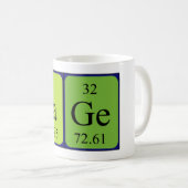 期間別テーブル名のmug コーヒーマグカップ (正面右)