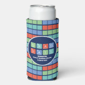 期間表要素卒業パーティ スリム缶クーラー (Seltzer正面)