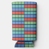 期間表要素卒業パーティ スリム缶クーラー (裏面)