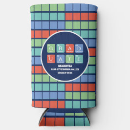 期間表要素卒業パーティ スリム缶クーラー