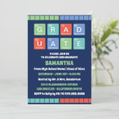 期間表要素卒業パーティ 招待状 (スタンド正面)