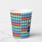 期間表要素卒業パーティ 紙コップ (右)