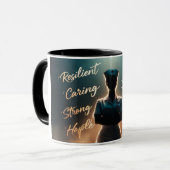 期間限定オファー： "強さと猶予"マグセール マグカップ (正面左)