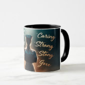 期間限定オファー： "強さと猶予"マグセール マグカップ (正面右)