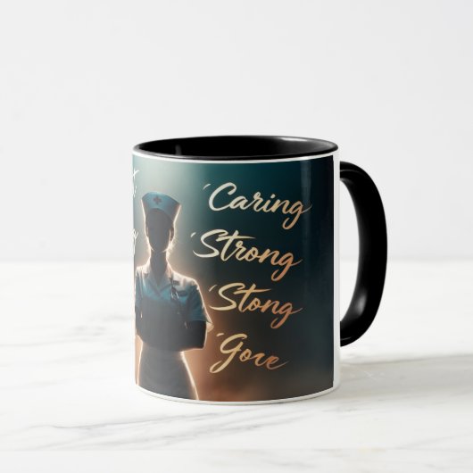 期間限定オファー： "強さと猶予"マグセール マグカップ (正面右)