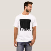 期間3のTシャツ Tシャツ (正面フル)