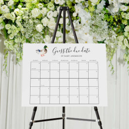 期限を推測ダック赤ちゃんシャワーゲーム