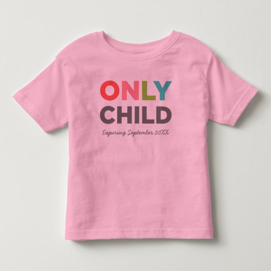期限切れになる子のみ[日付はこちら] トドラーTシャツ (正面)