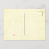 期限切れの日付フローラの保存 案内ポストカード (裏面)