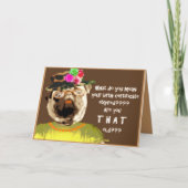 期限切れの誕生証明書とPUT カード (正面)