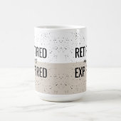 期限切退職したれマグカップなし コーヒーマグカップ (中央)