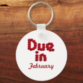 期限2月キーチェーン キーホルダー (正面)