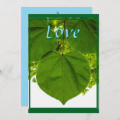 木々が太陽を愛するように サンキューカード (正面/裏面)