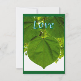 木々が太陽を愛するように サンキューカード