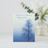 木々が強く育つ – はがき (スタンド正面)