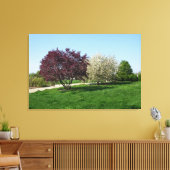 木々が美しい風景 キャンバスプリント (インサイチュ (リビング))