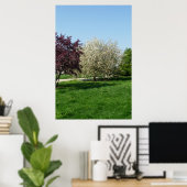 木々が美しい風景 ポスター (ホームオフィス)