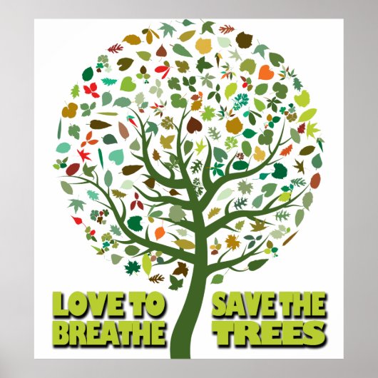 木々に息を救吸いたい ポスター (正面)