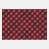 木々のクリスマスかわいい水いけな色の犬 ラッピングペーパーシート (正面2)