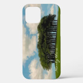 木々のコルニッシュのドライブのランドマーク Case-Mate iPhoneケース (裏面)