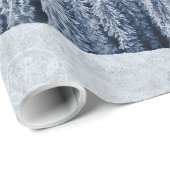 木々のシーンのラッピング紙のクリスマス雪 ラッピングペーパー (ロールコーナー)