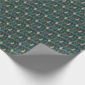 木々のレムールクリスマスラッピング紙 ラッピングペーパー (角)