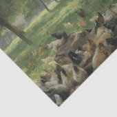 木々の下でテュア・デュプレ 薄葉紙 (詳細)