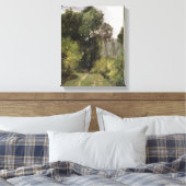 木々の下に1864 (油搭載) キャンバスプリント (インサイチュ (寝室))