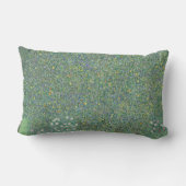 木々の下のローズブッシュ – グスタフクリムト ランバークッション (裏面)