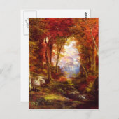 木々の下 ポストカード (正面/裏面)