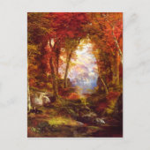 木々の下 ポストカード (正面)