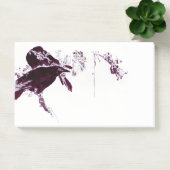 木々の中に止まっていたカラス ポストイット (オフィス)