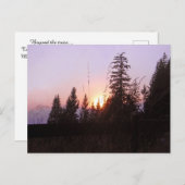 木々の向こうに…...ポストカード ポストカード (正面/裏面)