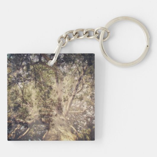 木々の夢 キーホルダー (裏面)