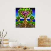 木々の得魂 ポスター (キッチン)