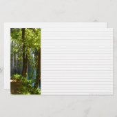 木々の文房具を通して 便箋 (正面/裏面)