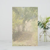 木々の文房具パーソナライズされた|過去記事 便箋 (スタンド正面)