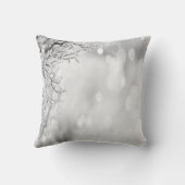 木々の枝，聖降誕祭のお祝い クッション (裏面)