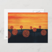 木々の畑 ポストカード (正面/裏面)