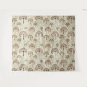 木々の秋の装飾用クッションタペストリー タペストリー (正面(横))