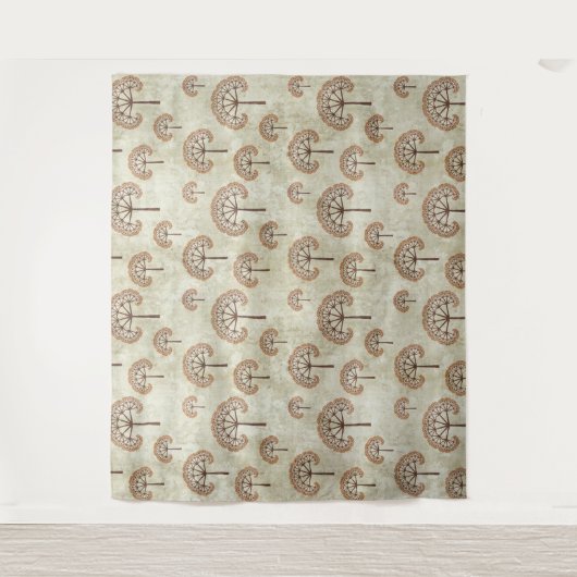 木々の秋の装飾用クッションタペストリー タペストリー (正面)