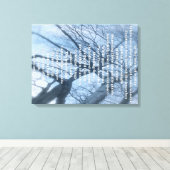 木々の秘密の生活 キャンバスプリント (インサイチュ (ウッドフロア))