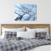 木々の秘密の生活 キャンバスプリント (インサイチュ (寝室))