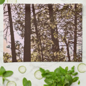 木々の色 キッチンタオル (折り畳み)