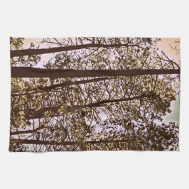 木々の色 キッチンタオル